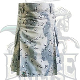 USA Military Camo Kilt – Handmade Tactical Utility Kilt for Men